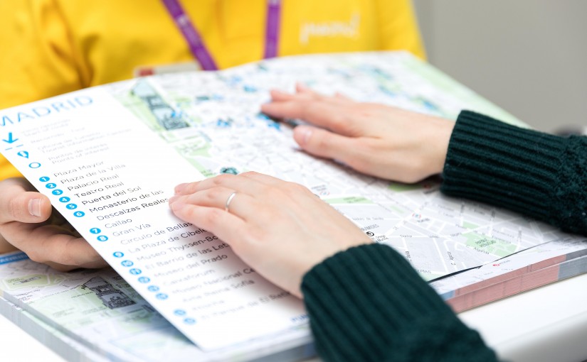 Madrid lanza un mapa turístico en braille
