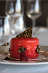 Domo chocolate blanco-fruta pasion