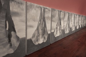 (SABRINA AMRANI. galería calle madera). Babak Golkar. Deaf Feet, 2019