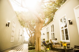 Café de la Asociación Mario Testino - MATE, en Barranco.